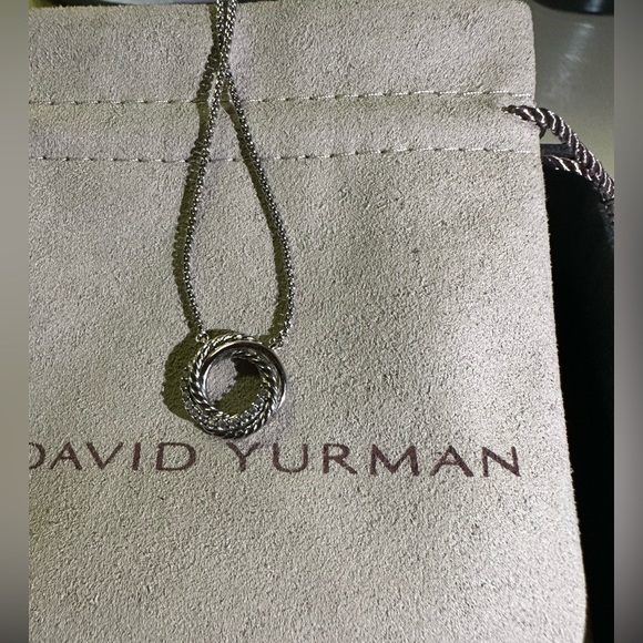David Yurman CrossoverDiamond Pendant Necklace - Picture 2 of 7